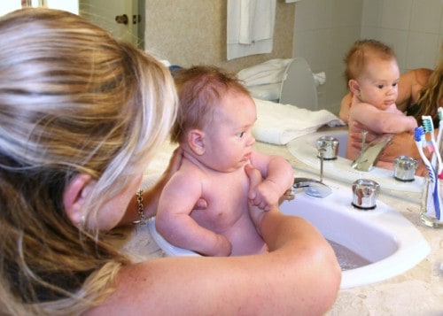 Tips For Bathing Baby In Mexico Have Baby Will Travel