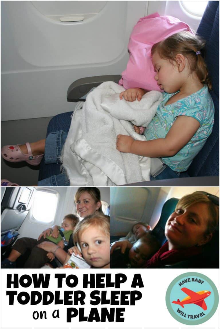 How to Help a Toddler Sleep on a Plane Have Baby Will Travel