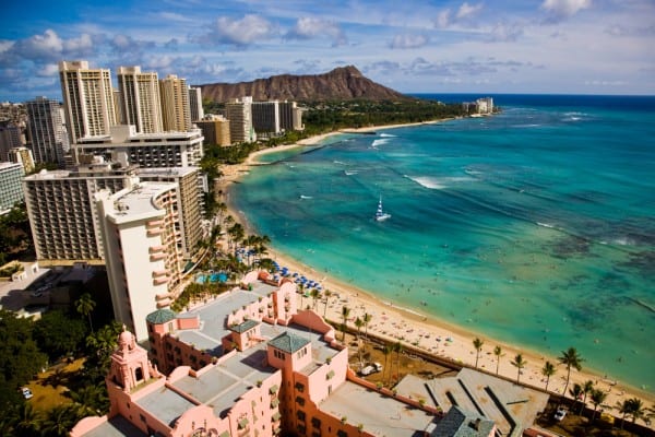 Oahu - Waikiki Beach (600 x 400) Oahu, waikiki beach, hawaii