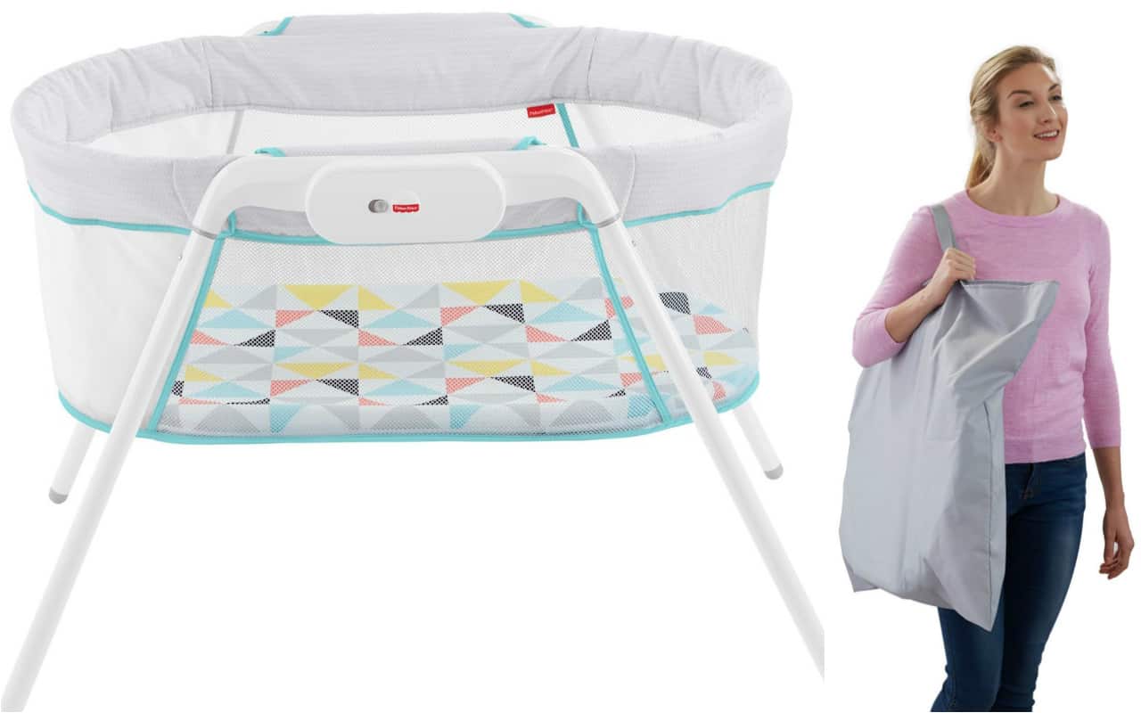 fisher price bassinet cotton mattress cover
