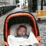 baby in quebec city, travel with baby, family travel