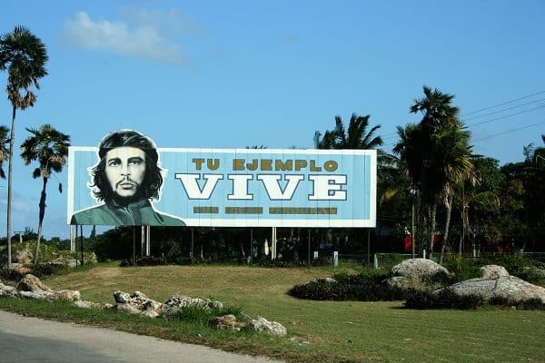 first family vacation, first vacation with baby, che billboard, che in cuba