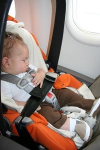 car seats in airplanes, using car seats on planes
