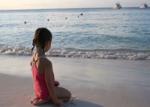 turks and caicos beach, girl on beach, turks and caicos, beaches resort, provo beach