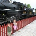 baby friendly calgary, baby friendly, heritage park calgary, heritage park, steam train, steam train ride