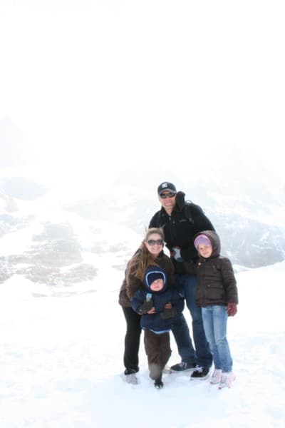 Columbia Icefield Adventure, Brewster Tours Glacier adventure, athabasca glacier, glacier adventure, banff with a toddler, banff with toddlers