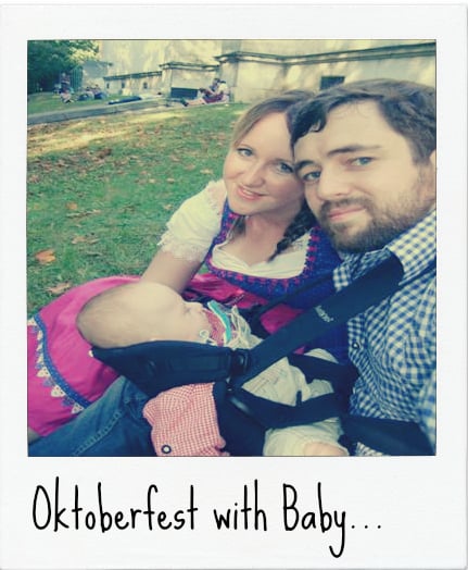 Oktoberfest with baby, octoberfest with baby