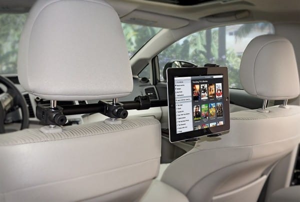 ipad car mount, tablet headrest mount, best headrest mount, mount ipad in car