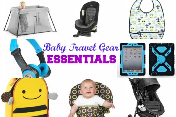 essentials for baby travel