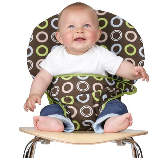 baby travel gear, chair harness, travel high chair