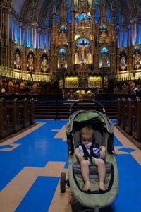 eastern canada road trip, montreal with baby