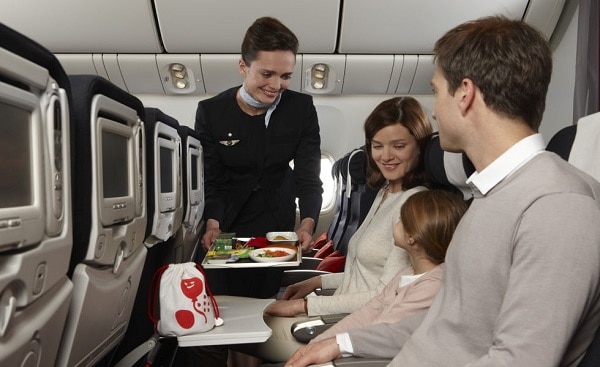 best airlines for families, air france with baby