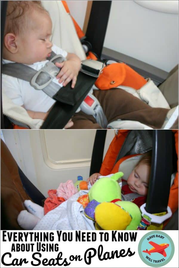 Using Car Seats in Airplanes