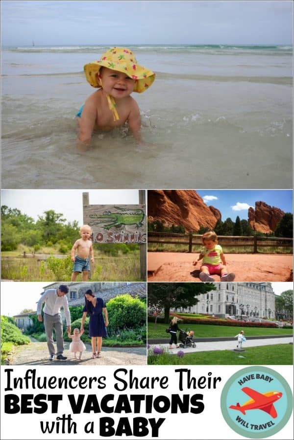 best vacations with a baby, places to travel with a baby