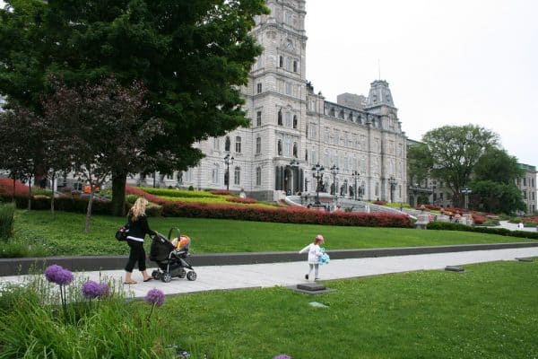 Best Vacations with a Baby, Vacations with a Baby, best places to travel with a baby, places to travel with a baby, quebec city with baby