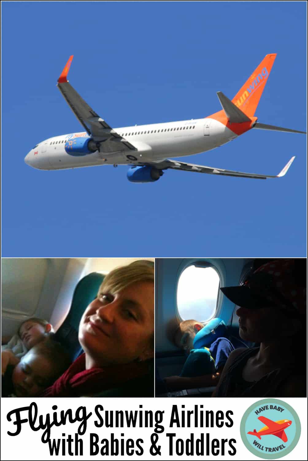 Flying Sunwing with a Baby or Toddler