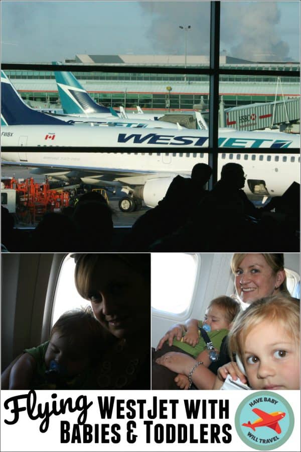Flying WestJet with a Baby or Toddler