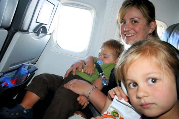 westjet with a baby, westjet with a toddler, flying with a baby on westjet, flying westjet with a baby