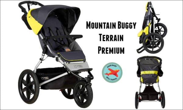 Travel Stroller for Baby Yoda - the Mountain Buggy Terrain Premium