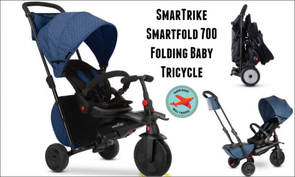 Travel Stroller Alternative for Baby Yoda - a folding tricycle
