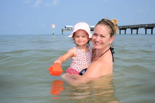 Clearwater Beach vacations with a baby