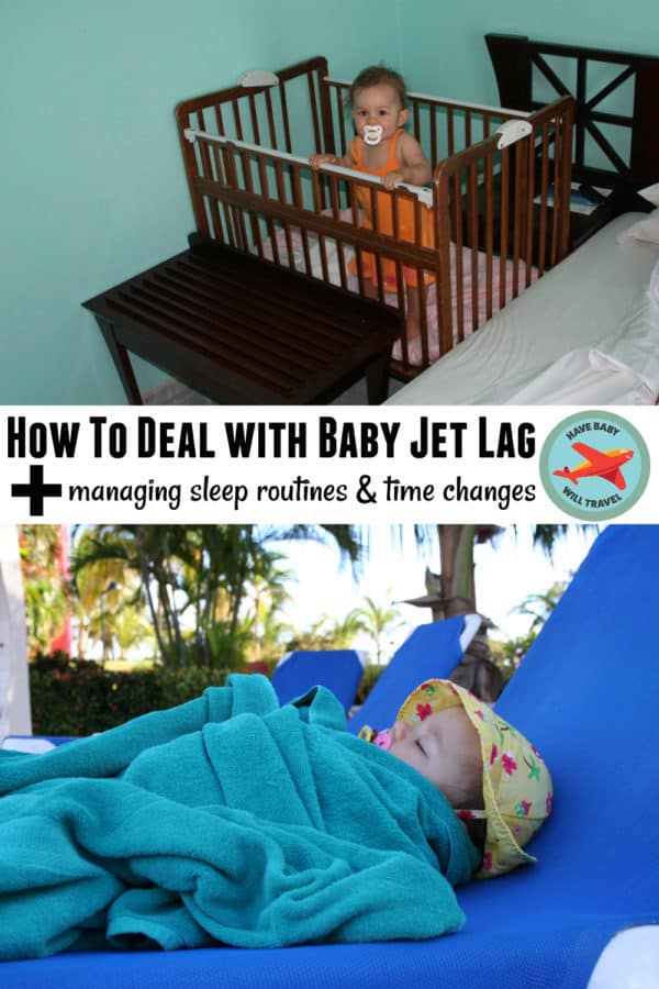 Tips for coping with baby jet lag